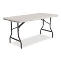  | Iceberg 65213 60 in. x 30 in. x 29 in. IndestrucTable Industrial Rectangular Folding Table - Platinum image number 3