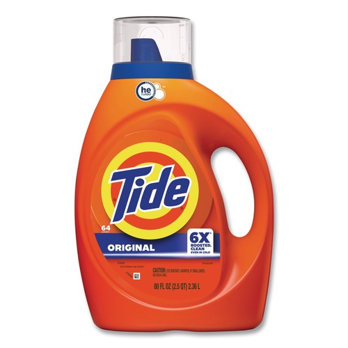 Office Jansan | Tide 80866057 92 oz. 64-Load HE Liquid Laundry Detergent - Original Scent image number 0