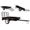 Utility Trailer | Detail K2 MMT4X6 4 ft. x 6 ft. Multi Purpose Utility Trailer Kits (Black powder-coated) image number 2