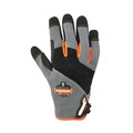 Work Gloves | Ergodyne 17042 ProFlex 710 Heavy-Duty Mechanics Gloves Gray Small Pair image number 6