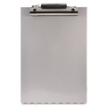 Office Jansan | Saunders 11017 Redi-Rite 1 in. Clip Capacity Holds 8.5 in. x 11 in. Sheets Aluminum Storage Clipboard - Silver image number 3