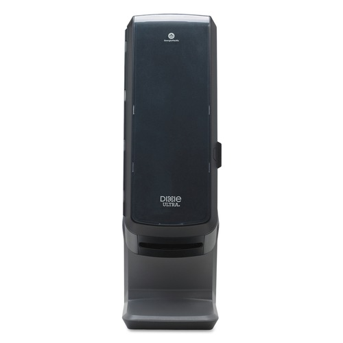 Bulk Savings Pricing 2 | Georgia-Pacific 54550A 25.31 in. x 9.06 in. x 10.68 in. Tower Napkin Dispenser - Black (1/Carton) image number 0