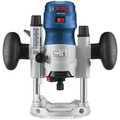 Compact Routers | Factory Reconditioned Bosch GKF125CEPK-RT Colt 120V 7 Amp Variable Speed 1/4 in. Corded Palm Router Combination Kit image number 5
