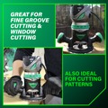Metabo HPT Clearance | Metabo HPT M12VCM 110V 11 Amp 2.25 HP Variable Speed Corded Fixed Base Router image number 8