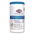Office Jansan | Clorox Healthcare 35309 6.75 in. x 9 in. 1-Ply Bleach Germicidal Wipes - White Unscented image number 2