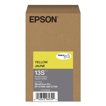 Epson (T13S) DURABrite Pro 1,700 Page-Yield Ink - Yellow