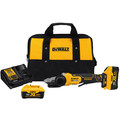 Angle Grinders | Dewalt DCG413FR2 5 in. 125 mm 20V MAX XR Brushless Flathead Paddle Switch Small Angle Grinder Kit with Kickback Brake image number 0