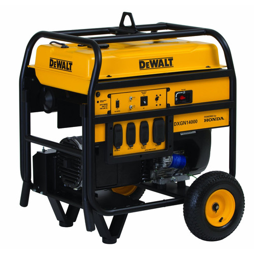 Portable Generators | Dewalt DXGN14000 14,000 Watt Commercial Generator with Honda Engine and Electric Start image number 0