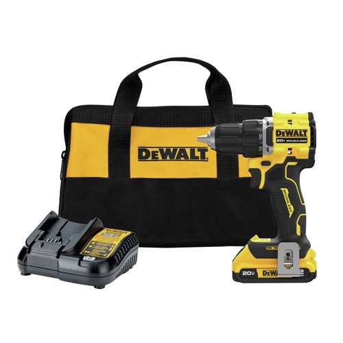 Drill Drivers | Factory Reconditioned Dewalt DCD794D1R 20V MAX ATOMIC Lithium-Ion Brushless 1/2 in. Cordless Drill Driver Kit (2 Ah) image number 0