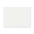  | Universal UNV43233 48 in. x 36 in. Frameless Glass Marker Board - White Surface image number 0