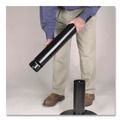 Labor Day Sale! Save $30 off $199! | Rubbermaid Commercial FGR1BK 4 in. x 41 in. 0.9 gal. Round Steel Smoker's Pole - Black image number 3