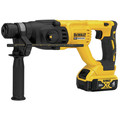 Dewalt DCH133M2 20V MAX XR Lithium-Ion D-Handle SDS-Plus 1 in. Cordless Rotary Hammer Kit with 2 Batteries (4 Ah) image number 1