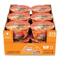 Snacks | Green Rabbit 31146852307 3.03 oz Spicy Chicken Bowl Noodle Soup (12/Carton) image number 1