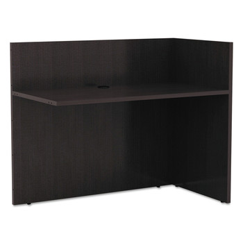 Alera Valencia Series 44-1/8 in. x 23-5/8 in. x 41-1/2h in. Reversible Reception Return - Espresso