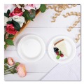 Cutlery | Dart 6PWCR Concorde 6 in. Diameter Foam Plate - White (1000/Carton) image number 6