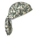 Cooling Gear | Ergodyne 12478 Chill-Its 6615 One Size Fits Most High-Performance Bandana Doo Rag with Terry Cloth Sweatband - Camo image number 0