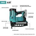 Finish Nailers | Makita XNB02Z 18V LXT Lithium-Ion Cordless 2-1/2 in. Straight Finish Nailer, 16 Ga. (Tool Only) image number 6
