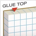 Office Jansan | Ampad 22-005 8.5 in. x 11 in. 8 sq-in.Quadrille Pads - Quadrille, White (50 Sheets/Pad) image number 4