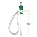 Cleaning Tools | Boardwalk 516116 46 in. 5 GPM Plastic Drum Pump - Clear (25/Carton) image number 2