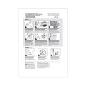 Office Jansan | Command 17201CABPK-NA Picture Hanging Strips with 6-lb. Capacity - White (4/Set, 50 Sets/Carton) image number 8