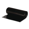 Trash Bags | Earthsense Commercial 1507100 33 in. x 39 in. 33-Gallon 1.25 mil. Linear Low Density Recycled Can Liners - Black (100/Carton) image number 2