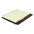 Office Jansan | Filofax B115007U 8.25 in. x 5.81 in. Sheets 1-Subject Medium/College Rule Notebook - Black image number 3