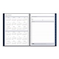 Notebooks & Pads | Blue Sky 148658 11 in. x 8.5 in. 12-Month (Jan to Dec): 2026 Passages Weekly Appointment Book and Monthly Planner - Navy Cover image number 4
