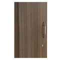  | Alera VA621224WA 11.88 in. x 22.78 in. x 65 in. Valencia Series Wardrobe - Modern Walnut image number 3