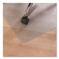 | Floortex PF1213425EV Cleartex Advantagemat 53 in. x 45 in. Phthalate Free PVC Chair Mat for Hard Floors - Clear image number 2