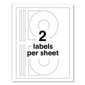 Office Jansan | Avery 06692 Laser CD Labels - Matte White (30-Piece/Pack) image number 3