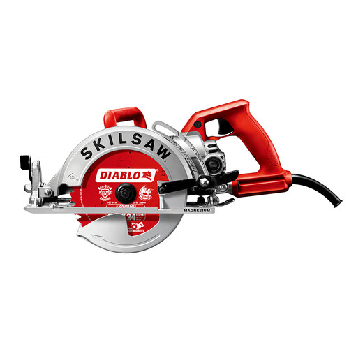 Skilsaw Spt77wm 22 7 1 4 In Magnesium Worm Drive Circular Saw With Diablo Carbide Blade Cpo Outlets