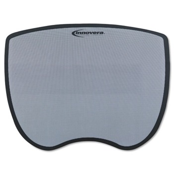 Innovera IVR50469 8-3/4 in. x 7 in. Nonskid Rubber Base Ultra Slim Mouse Pad - Gray