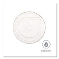 Office Jansan | Eco-Products EP-FLCC GreenStripe 9 to 24 oz. Renewable and Compost Cold Cup Flat Lids - White (1000/Carton) image number 2