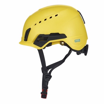 MSA 10242815 V-Gard H2 Vented Mips Safety Helmet - Yellow