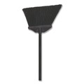 Brooms | Boardwalk 6410-6-BWK 57 in. Length Large Angle Broom - Black image number 0