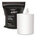 Cleaning Cloths | Gritt Commercial GRI5RW4 Surface Care Wipes, 1-Ply, 6 x 8, Fresh, White, 800/Pack, 4 Packs/Carton image number 2