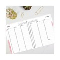 Office & Office Supplies | Brownline CB950G.05 12-Month (Jan-Dec): 2026 11 in. x 8.5 in. Columnar Format Pink Daisy Artwork Essential Collection Weekly Appointment Book - Multicolor Cover image number 3