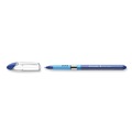 Office & Office Supplies | Schneider 151103 Slider Basic Medium 0.8 millimeter Stick Ballpoint Pen - Blue Ink/Barrel (10/Box) image number 4