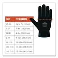 Work Gloves | Ergodyne 17636 ProFlex 7501 Coated Waterproof Winter Gloves - 2X-Large Gray (1-Pair) image number 7