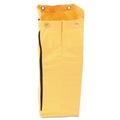 Cleaning Carts | Rubbermaid Commercial 1966719 24 Gallon Zippered Vinyl Cleaning Cart Bag (Yellow) image number 1