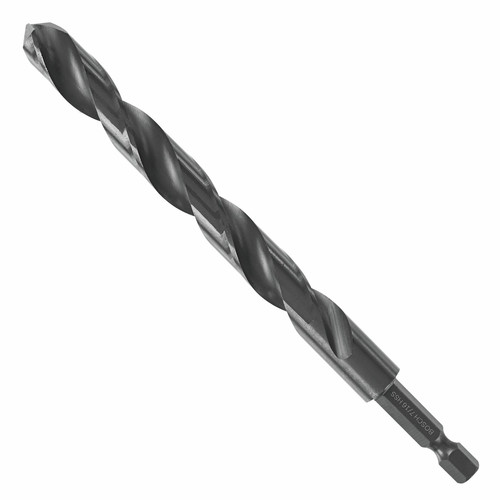 Bits and Bit Sets | Bosch BL2155IM 7/16 in. Impact Tough Black Oxide Drill Bit image number 0