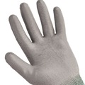 Work Gloves | Ansell KCC13825 EN388: 4X42B 9 in. Long G60 Level 3 Economy Cut Resistant Gloves - Large (Size 9), Gray/Marled Gray (12 Pairs/Carton) image number 2