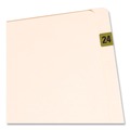 Labels | Smead 68324 Yearly End Tab 2024 File Folder Labels - Gold (1-Roll) image number 1