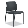  | HON HSGS6.N.B.CU10.CBK Accommodate Series 23.5 in. x 22.25 in. x 31.5 in. Guest Chair - Black Seat/Back/Textured Black Base (2/Carton) image number 0