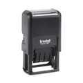 Stamps & Stamp Supplies | Trodat E4756 1.63 in. x 1 in. Printy Economy 5-in-1 Self-Inking Date Stamp - Blue/Red image number 4