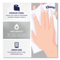 Cleaning & Janitorial Supplies | Kleenex 25630 7.5 in. x 700 ft. Hard Roll Paper Towels with Green Core - White (6/Carton) image number 10
