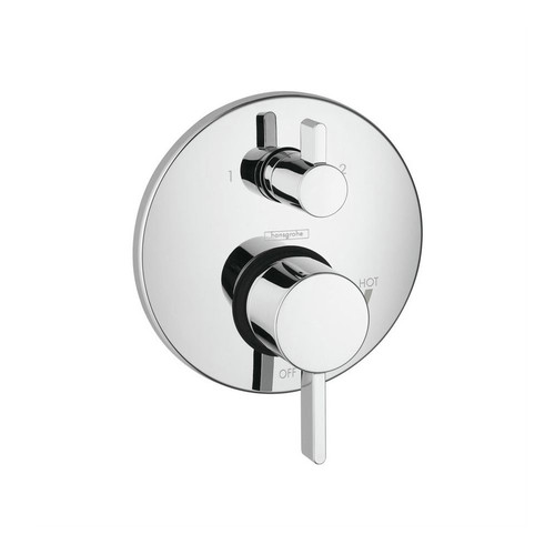 Fixtures | Hansgrohe 04447000 S Pressure Balance Trim with Diverter (Chrome) image number 0