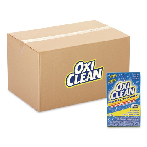 Cleaning & Janitorial Supplies | OxiClean 5703751655 1 oz. Box 1-Load Versatile Stain Remover Vend-Box (156/Carton) image number 0