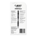 Pencils | BIC MV7PRP2-BLK 0.7 mm HB (#2) Break-Resistant Mechanical Pencils with Erasers - Black Lead, Assorted Barrel Colors (2/Pack) image number 1