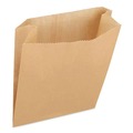 Food Wraps | HOSPECO HS-6141 10-1/2 in. x 9.38 in. Waxed Kraft Liners - Brown (250/Carton) image number 3